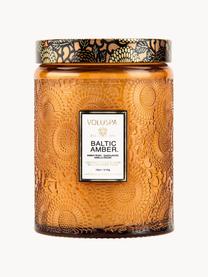 Bougie parfumée artisanale Japonica Collection (résine ambre, bois de santal, cèdre & orchidée vanille), Résine ambre, bois de santal, cèdre & orchidée vanille, Ø 10 x haut. 13 cm