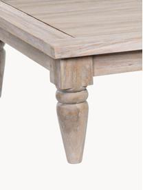 Salontafel Bali van teakhout, Teakhout, FSC-gecertificeerd, Teakhout, B 120 x H 30 cm