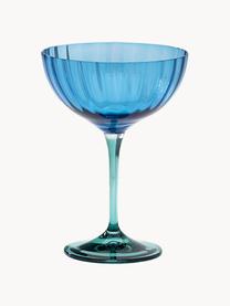 Flûtes à champagne Jazzy, 2 pièces, Verre, Bleu, vert turquoise, transparent, Ø 11 x haut. 16 cm, 210 ml