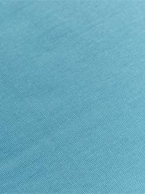Hoog katoenen stoelkussen Zoey in blauw, Blauw, B 40 x L 40 cm