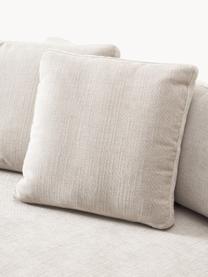 Sofa Tribeca (3-osobowa), Tapicerka: 100% poliester Dzięki tka, Stelaż: drewno bukowe, drewno sos, Nogi: drewno sosnowe Ten produk, Jasnobeżowa tkanina, S 228 x G 104 cm