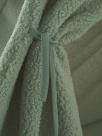 Tipi infantil de borreguillo Tudeloo, Tapizado: tejido bouclé (100% polié, Estructura: madera, Verde salvia, An 130 x Al 120 cm