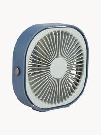 Ventilatore da tavolo portatile Fantastic, Plastica, Tonalità blu, Larg. 20 x Alt. 20 cm