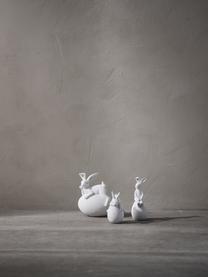 Oggetto decorativo coniglietto pasquale bianco Semina, Poliresina, Bianco, Larg. 7 x Alt. 15 cm