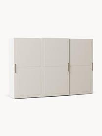 Modularer Schwebetürenschrank Charlotte, 300 cm Breite, mehrere Varianten, Korpus: Spanplatte, melaminbeschi, Beige, Basic Interior, B 300 x H 200 cm