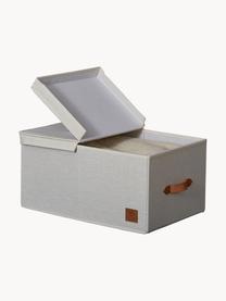 Aufbewahrungsbox Premium, Hellbeige, Braun, B 33 x T 50 cm