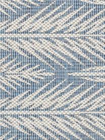 Design in- en outdoor vloerkleed Pella met grafisch patroon, 100% polypropyleen, Blauw, beige, B 200 x L 290 cm (maat L)