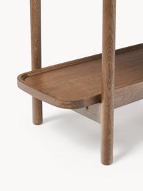 Niedriges Holz-Regal Libby, Dunkles Holz, B 120 x H 108 cm