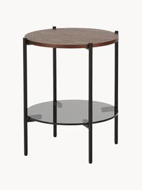 Table d'appoint ronde Valentina, Bois de frêne, Ø 44 x haut. 50 cm