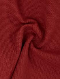 Federa arredo in cotone rosso scuro Mads, 100% cotone, Rosso, Larg. 30 x Lung. 50 cm