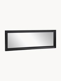 Nástěnné zrcadlo s černým rámem Romila, Černá, Š 52 cm, V 153 cm