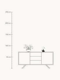 Lampa stołowa Lampadina, Ciemny zielony, Ø 15 x W 25 cm