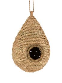 Mangiatoia per uccelli Bird, Rattan, Marrone chiaro, Ø 24 x Alt. 40 cm