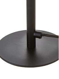 Lámpara de mesa Molekyl, Pantalla: vidrio, Cable: plástico, Negro, gris, Ø 22 x Al 46 cm