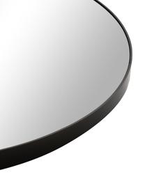 Okrúhle nástenné zrkadlo Complete, Čierna, Ø 110 x H 4 cm
