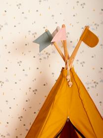 Tipi pour enfant en coton bio Hippie, 100 % coton bio, Ocre, larg. 135 x haut. 135 cm