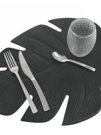 Kunststoff-Tischsets Jungle, 6er Set, Kunststoff (PCV), Schwarz, 37 x 47 cm