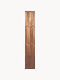 Estantería grande Portlyn, Estructura: panel aglomerado y panele, Superficie: chapado de madera de noga, Madera de nogal, An 150 x Al 198 cm