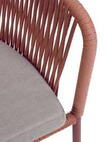 Zahradní židle Yanet, Terakotová, Š 56 cm, H 51 cm