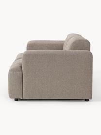 Sofa Melva (2-Sitzer), Bezug: 100 % Polyester Der strap, Gestell: Massives Kiefern- und Fic, Füße: Kunststoff Dieses Produkt, Webstoff Greige, B 198 x T 101 cm