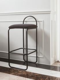 Barová stolička Angui, Čierna, Š 37 x H 93 cm