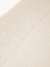 Premium boxspringbed Dahlia, Poten: massief gelakt berkenhout, Geweven stof crèmewit, B 140 x L 200 cm, hardheidsgraad H2