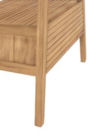 Mobile da bagno in legno massiccio di teak Kuveni, larg. 70 cm, Legno di teak, Legno di teak, Larg. 70 x Alt. 80 cm
