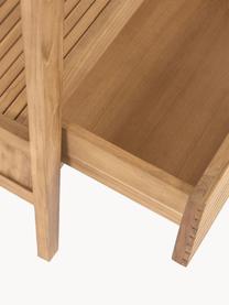 Szafka pod umywalkę z litego drewna tekowego Kuveni, S 70 cm, Drewno tekowe, Drewno tekowe, S 70 x W 80 cm