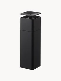Dosificador de jabón Tower, Plástico, Negro, An 6 x Al 19 cm