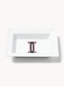 Westwing Collection x MEISSEN, handgefertigte Vide-Poche Initials mit Dekor, Porzellan, glasiert, I, B 16 x T 13 cm