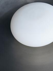 Lampada a sospensione grande Boston, Paralume: metallo rivestito, Grigio chiaro, Ø 60 x Alt. 7 cm