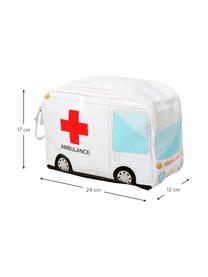 Neceser de primeros auxilios Ambulance, Tela, Blanco, rojo, azul, An 24 x Al 17 cm