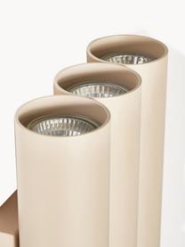 Aplique LED Tacey, Metal, Beige claro, An 18 x Al 28 cm