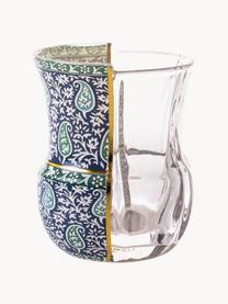 Verres design en cristal Hybrid, 3 élém., Cristal, Multicolore, Ø 9 x haut. 10 cm, 220 ml