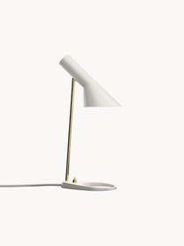 Schreibtischlampe AJ, Weiß, Messing, B 25 x H 43 cm
