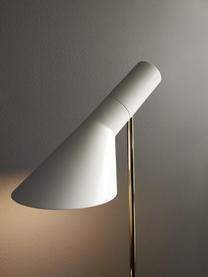Lampada da scrivania AJ, Bianco, ottone, Larg. 25 x Alt. 43 cm