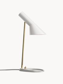 Schreibtischlampe AJ, Weiß, Messing, B 25 x H 43 cm