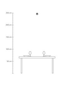 Lampa spot LED Anzio, Antracytowy, Ø 8 x W 5 cm