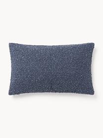 Housse de coussin 30x50 en bouclette Bellamie, Tissu bouclette (95 % polyester, 5 % polyacrylique)

La bouclette est une matière qui se caractérise par sa texture aux courbes irrégulières. La surface caractéristique est créée par des boucles tissées de fils différents qui confèrent au tissu une structure unique. La structure bouclée a un effet à la fois isolant et moelleux, ce qui rend le tissu particulièrement douillet, Bouclette gris-bleu, larg. 30 x long. 50 cm