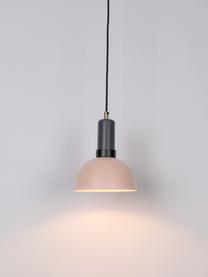 Petite suspension industrielle Charlie, Gris, rose