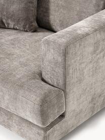 Sofa Tribeca (2-Sitzer), Bezug: 100 % Polyester Der strap, Gestell: Buchenholz, Kiefernholz, , Füße: Kiefernholz Dieses Produk, Webstoff Taupe, B 185 x T 104 cm