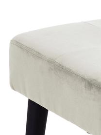 Sametová čalouněná stolička Glory, Béžová, Š 50 cm, V 45 cm