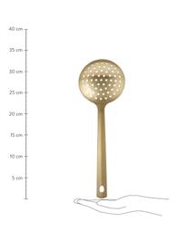 Sběračka Goldies, Potažená nerezová ocel, Matná zlatá, Š 12 cm, D 33 cm