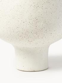 Vase artisanal en céramique Saki, haut. 32 cm, Céramique, Blanc cassé, chiné, Ø 25 x haut. 32 cm