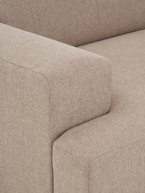 Ecksofa Melva (3-Sitzer), Bezug: 100% Polyester Der hochwe, Gestell: Massives Kiefernholz, FSC, Webstoff Nougat, B 239 x T 143 cm, Eckteil rechts