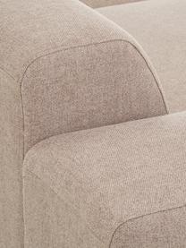 Ecksofa Melva (3-Sitzer), Bezug: 100% Polyester Der hochwe, Gestell: Massives Kiefernholz, FSC, Webstoff Nougat, B 239 x T 143 cm, Eckteil rechts
