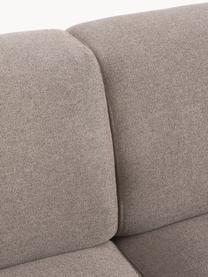 Ecksofa Melva (3-Sitzer), Bezug: 100 % Polyester Der hochw, Gestell: Massives Kiefernholz, Spa, Webstoff Taupe, B 238 x T 143 cm, Eckteil rechts