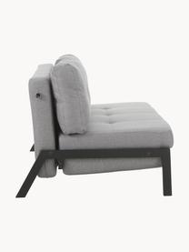 Schlafsofa Edward (2-Sitzer) mit Metall-Füßen, ausklappbar, Bezug: 100% Polyester 40.000 Sch, Webstoff Grau, B 152 x T 96 cm