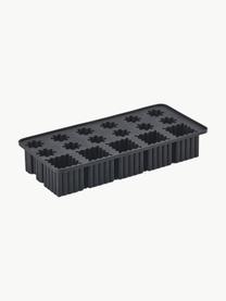 Molde para cubitos de hielo Singles, Silicona, Negro, An 22 x F 11 cm