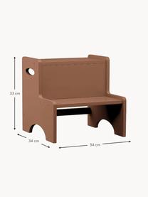 Dřevěná schůdková stolička Graffiti, Topolová překližka, lakovaná

Tento produkt je vyroben z udržitelných zdrojů dřeva s certifikací FSC®., Hnědá, Š 34 cm, V 33 cm